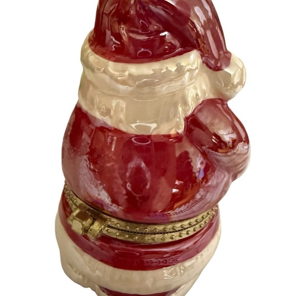 Mr Christmas Vintage Santa Claus Trinket Box - Picture 4 of 7